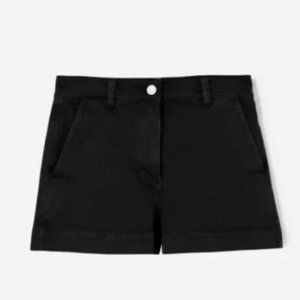 Everlane Cotton Twill High Waisted Shorts